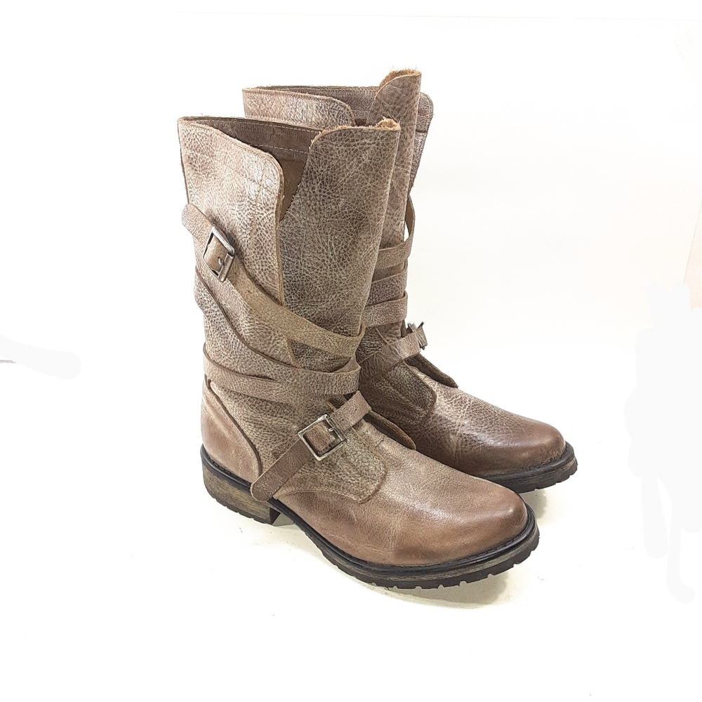 Steve Madden Brewzzer Leather Women's Boots